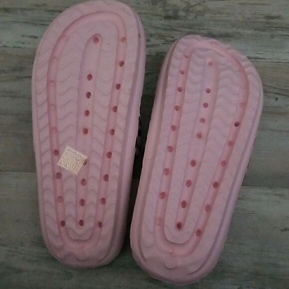 Pink slides animal print - Picture 5 of 9